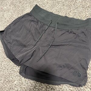 The North Face Women's Charcoal Athletic Shorts